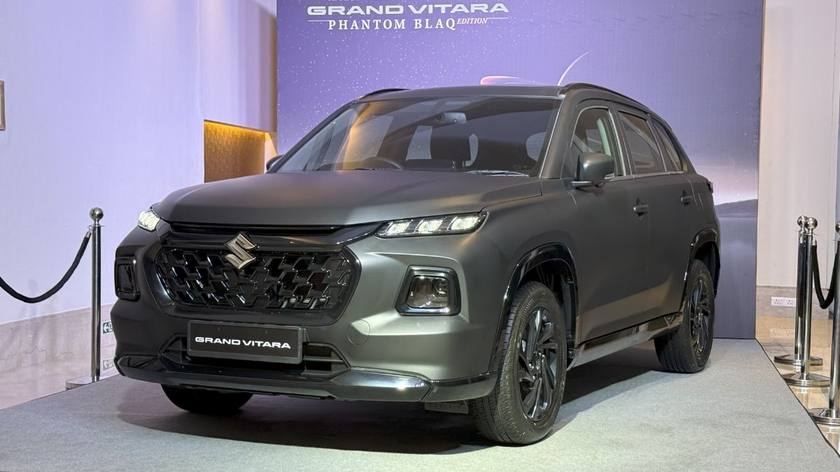 Maruti Grand Vitara Phantom Blaq Edition: Matte Black Look and Hybrid Power to Make a Splash